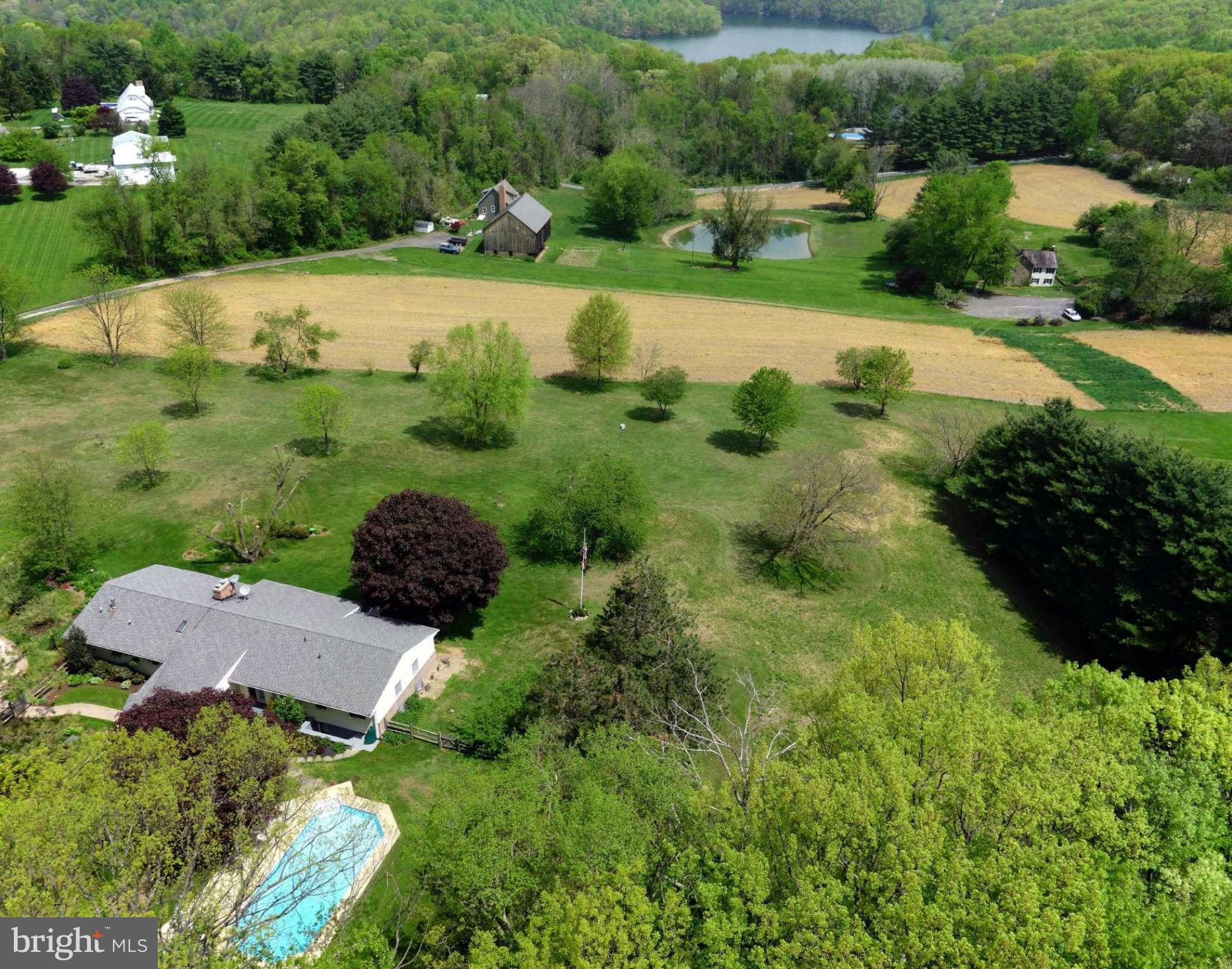17709 Backbone Road Parkton, MD 21120 - Photo 1 of 30 Aerial Showing Reservoir