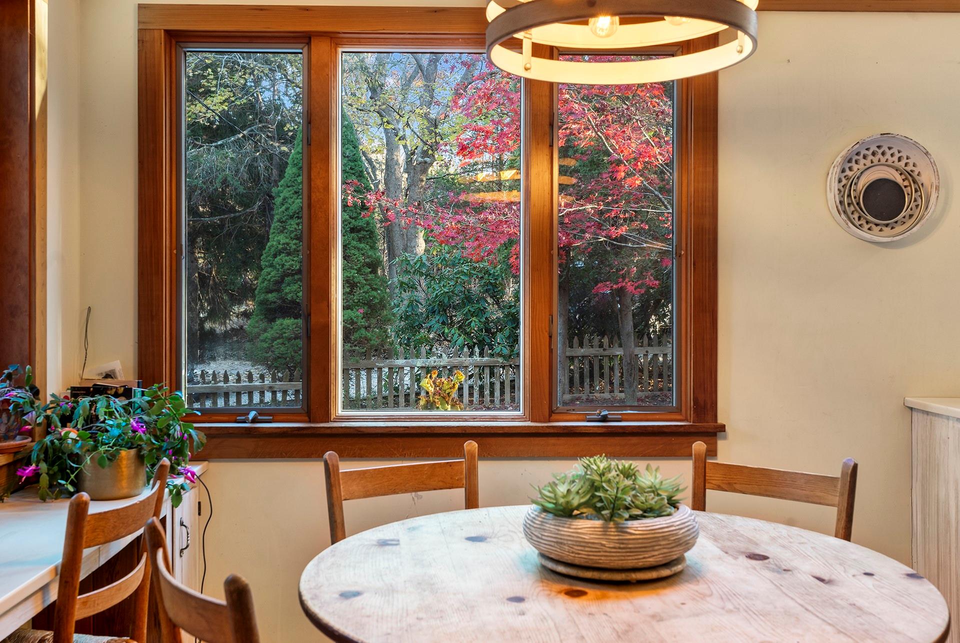 61 Lower 7 Ponds Road Water Mill, NY 11976 - Photo 21 of 43 a dining room with furniture and window