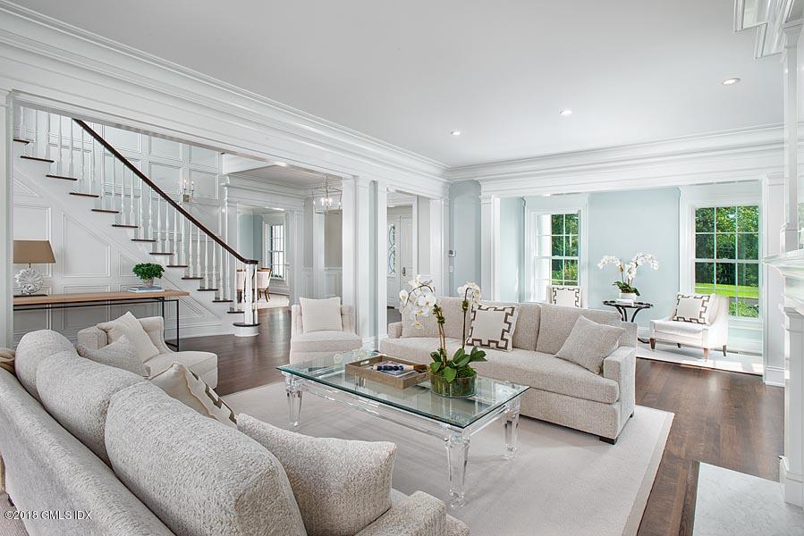 272 Round Hill Road Greenwich, CT 06831 - Photo 7 of 33 a living room with furniture and wooden floor
