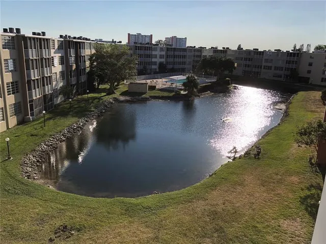 a view of a water pond