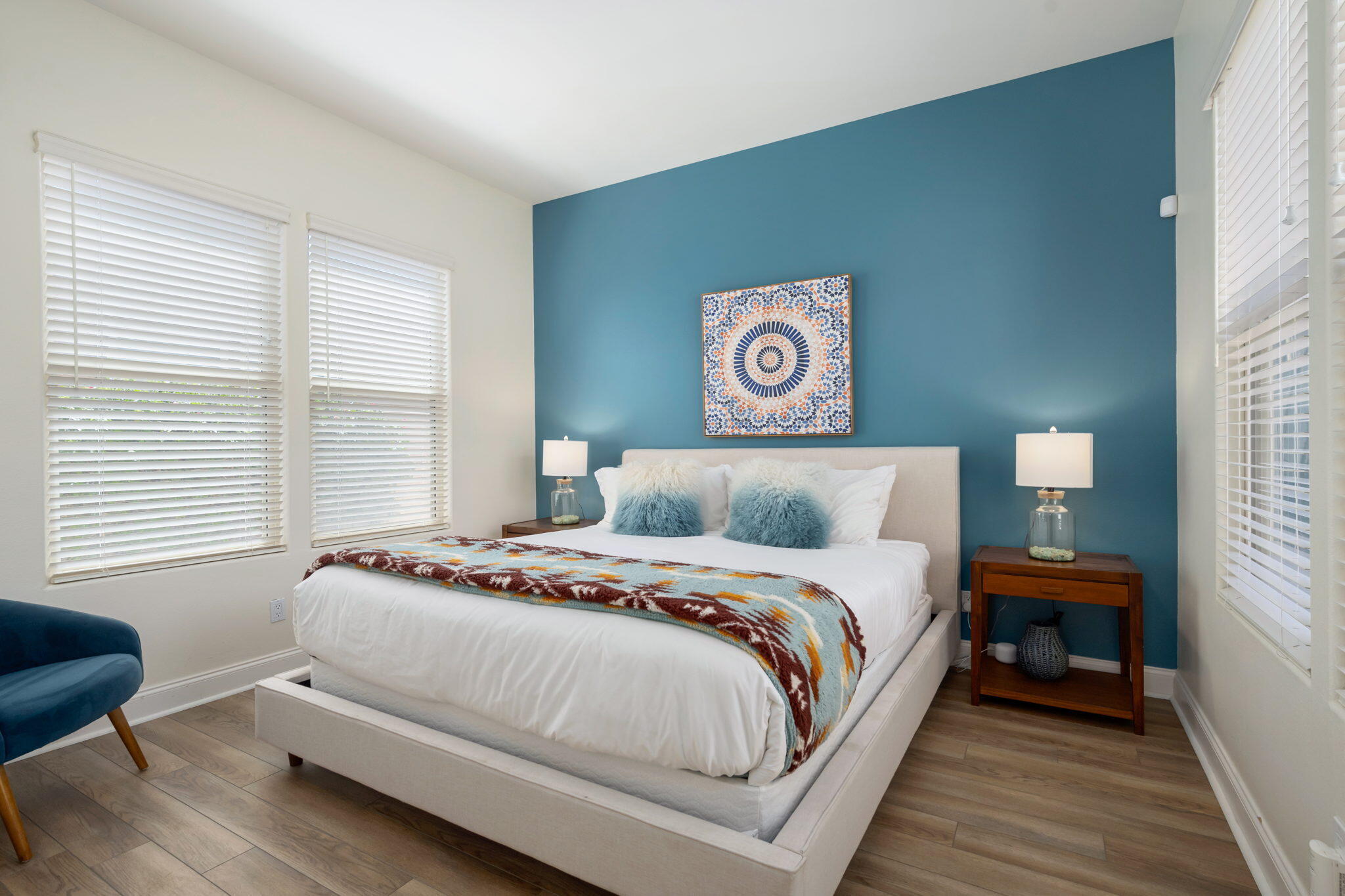 81785 Brown Deer Park La Quinta, CA 92253 - Photo 54 of 57 a bedroom with a bed and a window