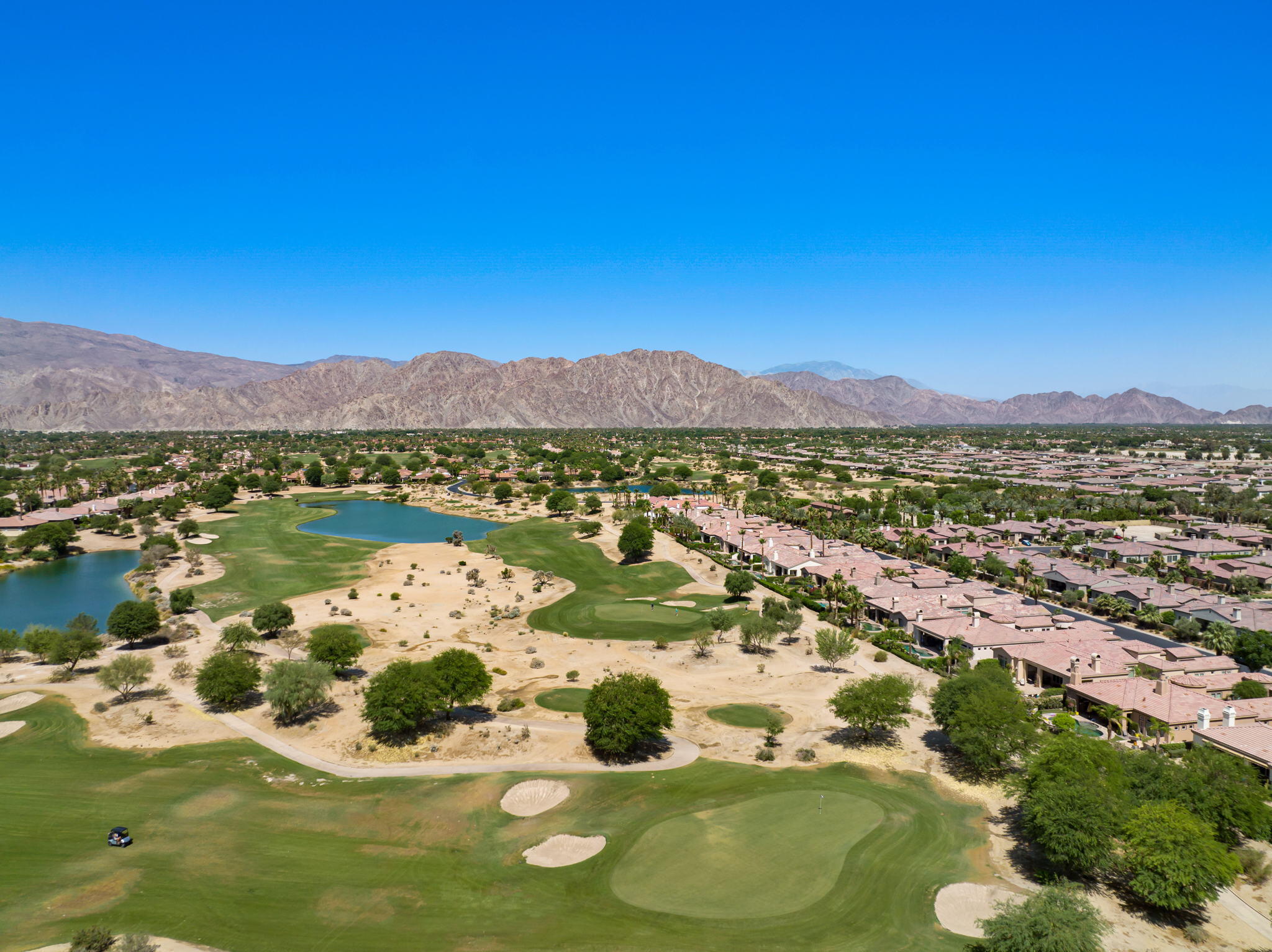 81785 Brown Deer Park La Quinta, CA 92253 - Photo 6 of 57 a view of lake with mountain