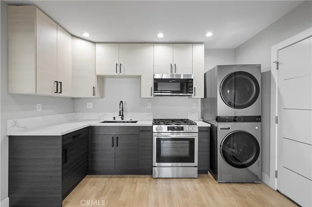 a view of a backyard with sitting area