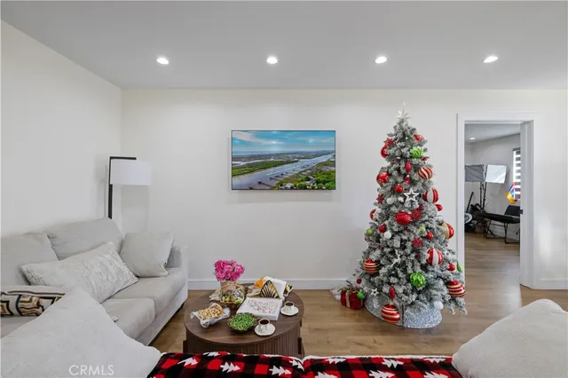 a workspace with furniture and a window