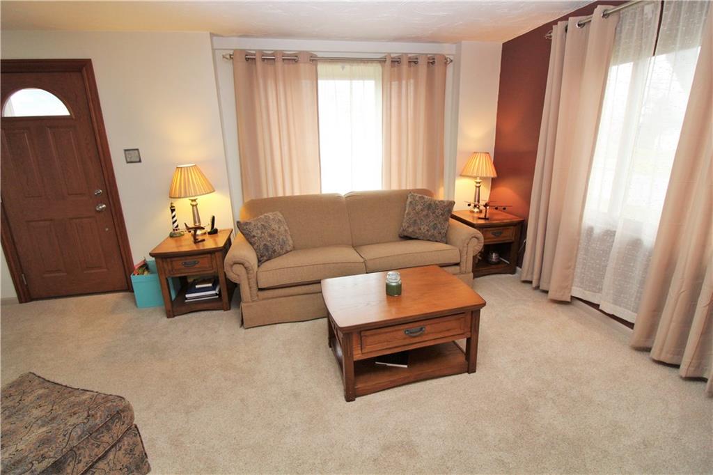 2384 Brodhead Road Aliquippa, PA 15001 - Photo 5 of 17 Light and Bright living room with bay window