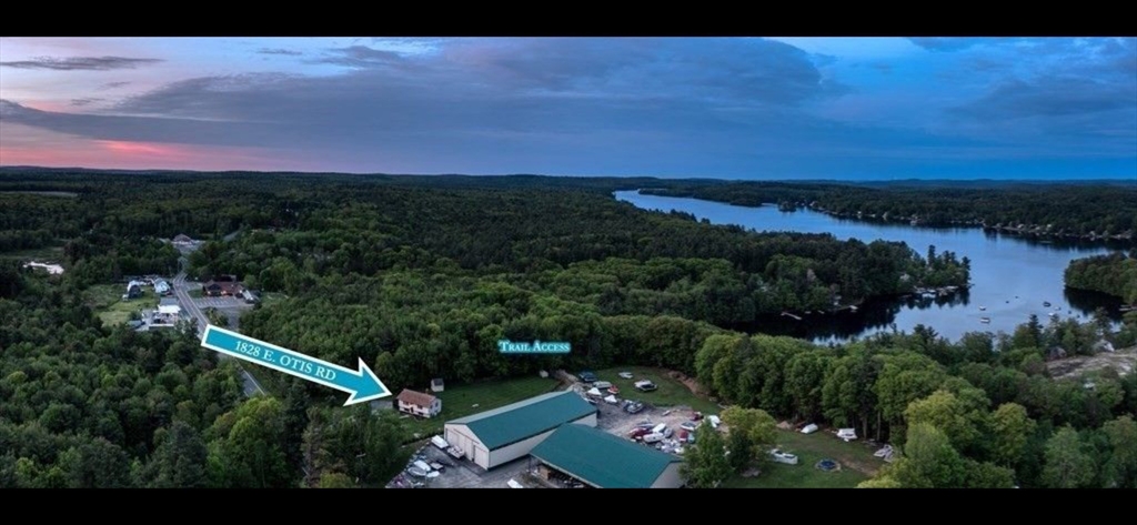 1828 East Otis Road Otis, MA 01029 - Photo 22 of 24 a view of a city with sunset view