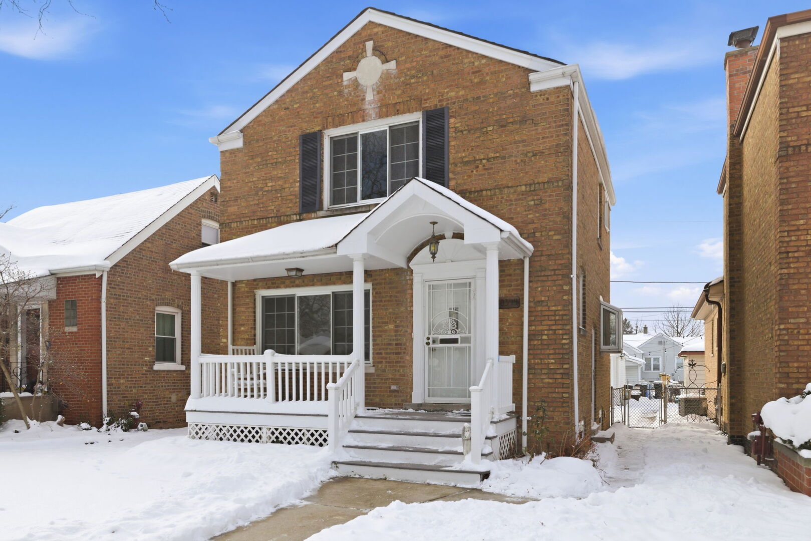 10344 South Albany Avenue Chicago, IL 60655 - Photo 1 of 17 a front view of a house with a yard