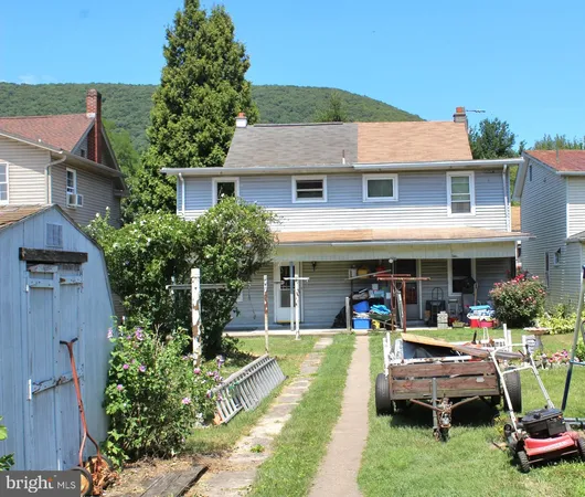 a view of a house with patio