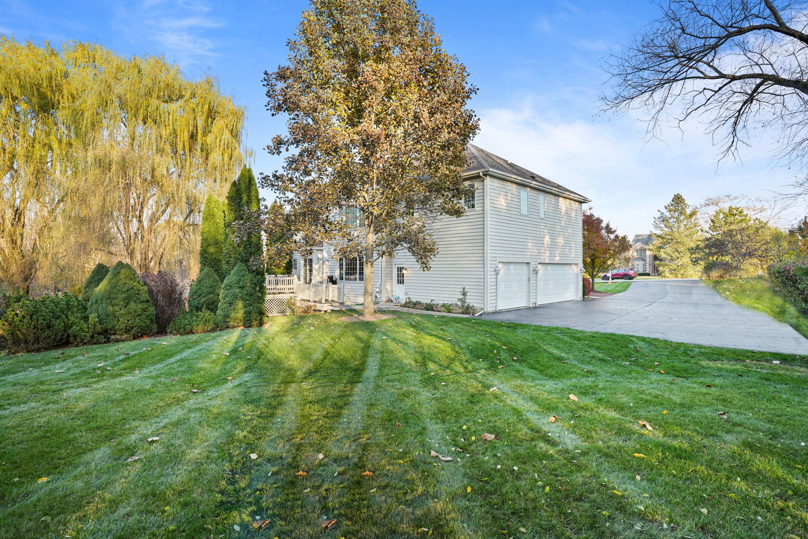 40388 Reed Court Wadsworth, IL 60083 - Photo 27 of 30 a view of a backyard with large trees