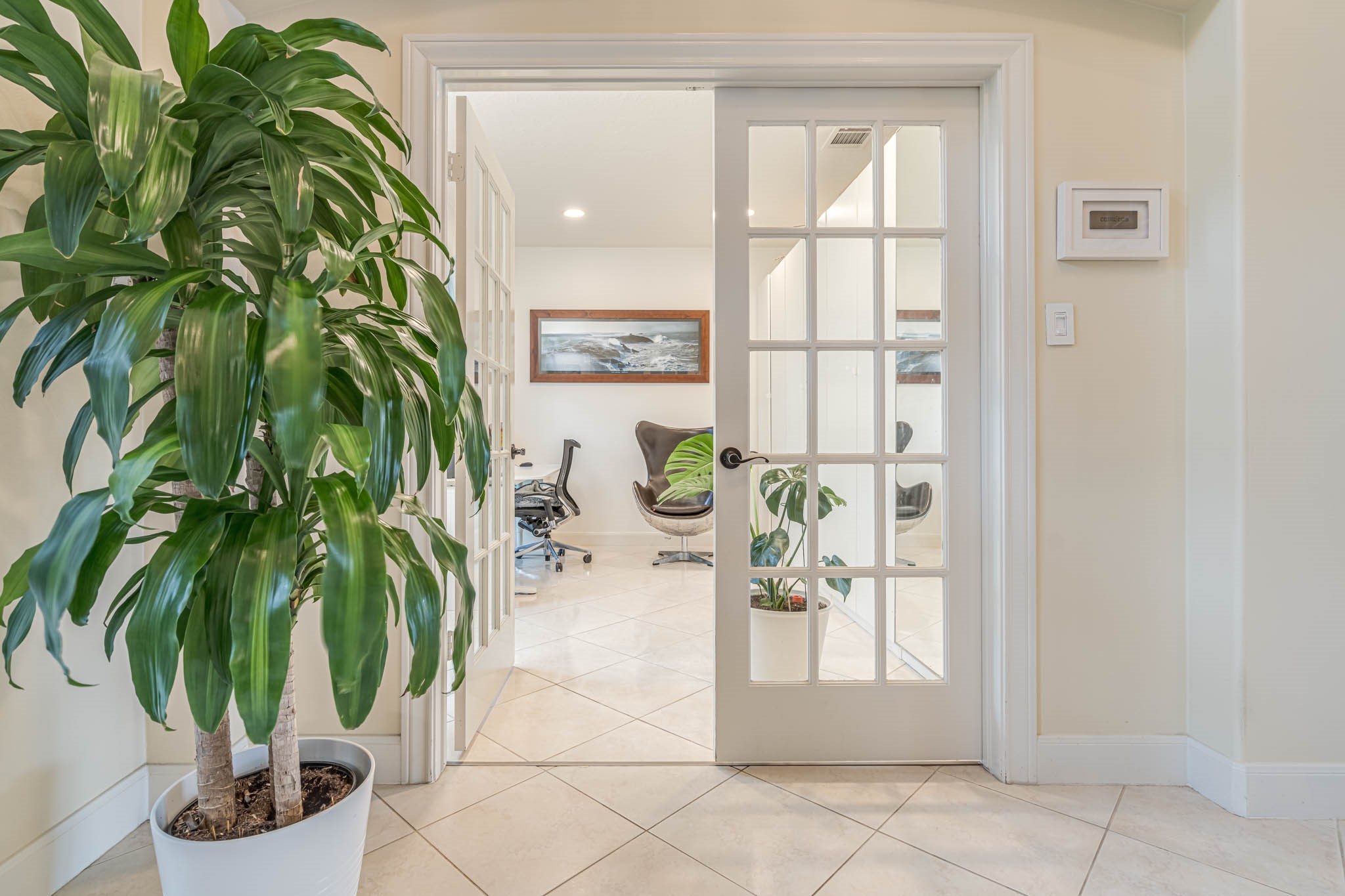 5103 Mariner's Harbor Houston, TX 77041 - Photo 9 of 42 Office downstairs with double French doors