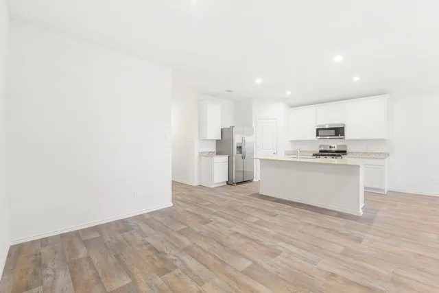 a view of empty room