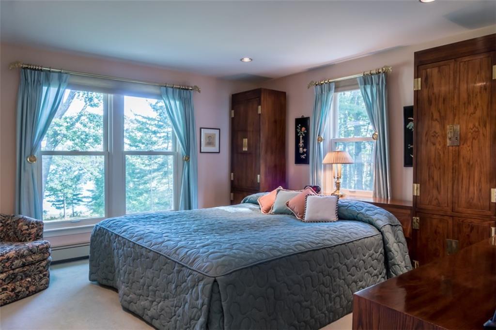 77 Spar Cove Road Freeport, ME 04032 - Photo 13 of 34 First Floor Master Bedroom - Views!