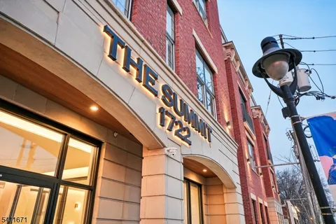 a front view of a building