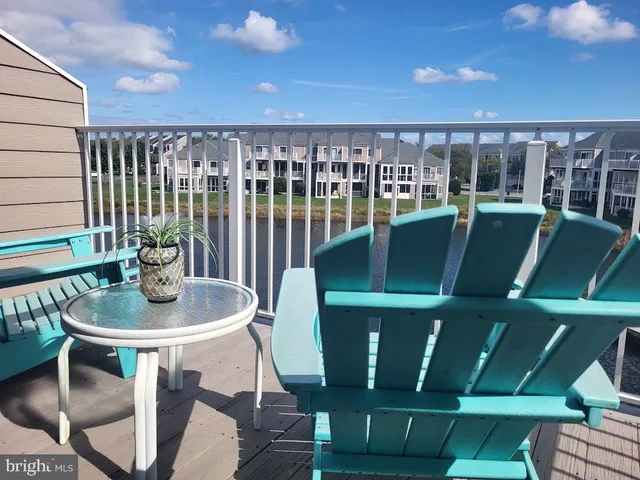 a view of a lake with a city