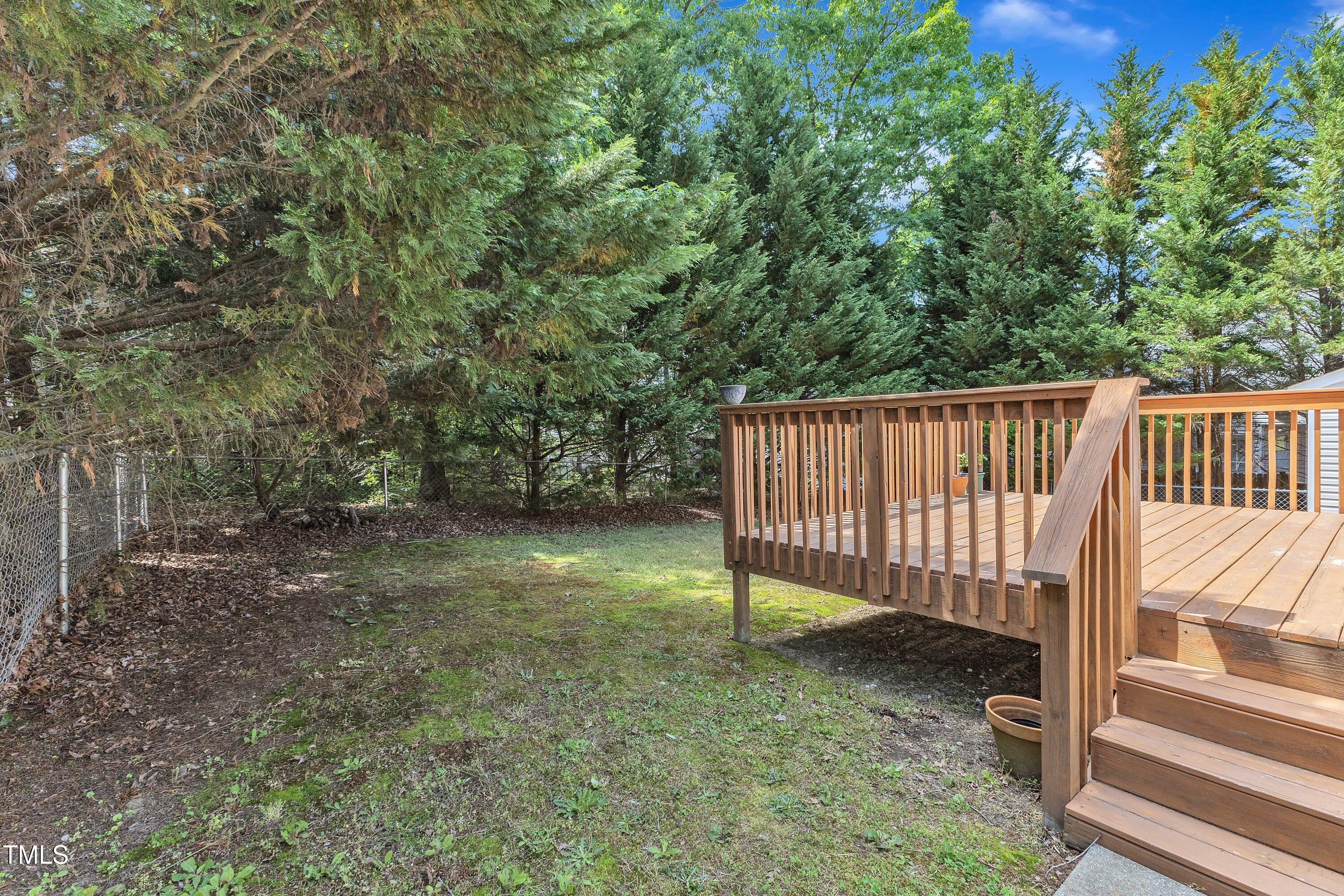 4533 Whistling Way Raleigh, NC 27616 - Photo 23 of 25 BIG Deck
