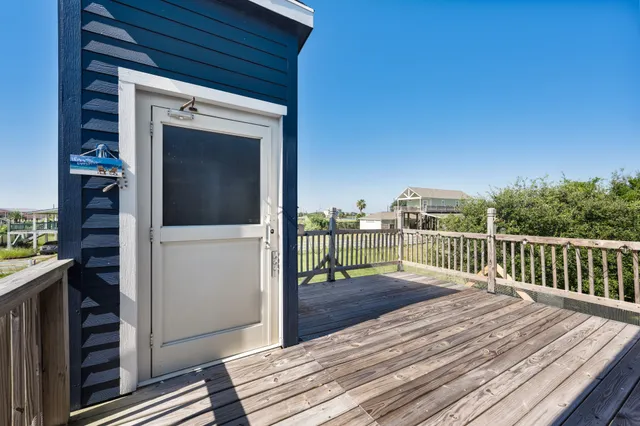 a view of balcony and deck