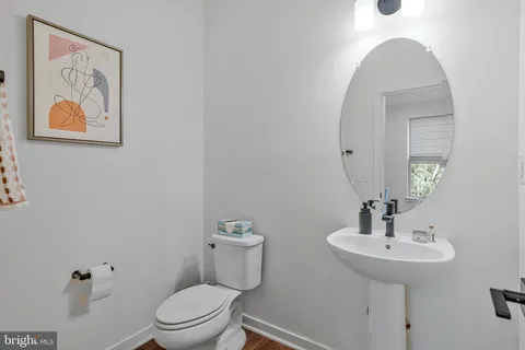 a workspace with furniture and a window