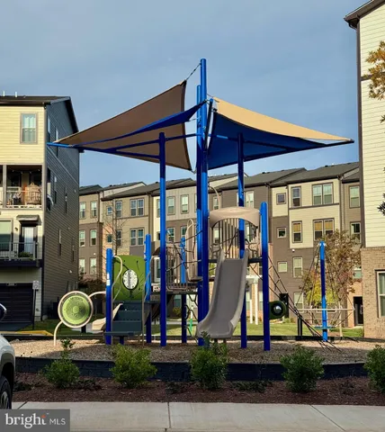 a front view of building with windows