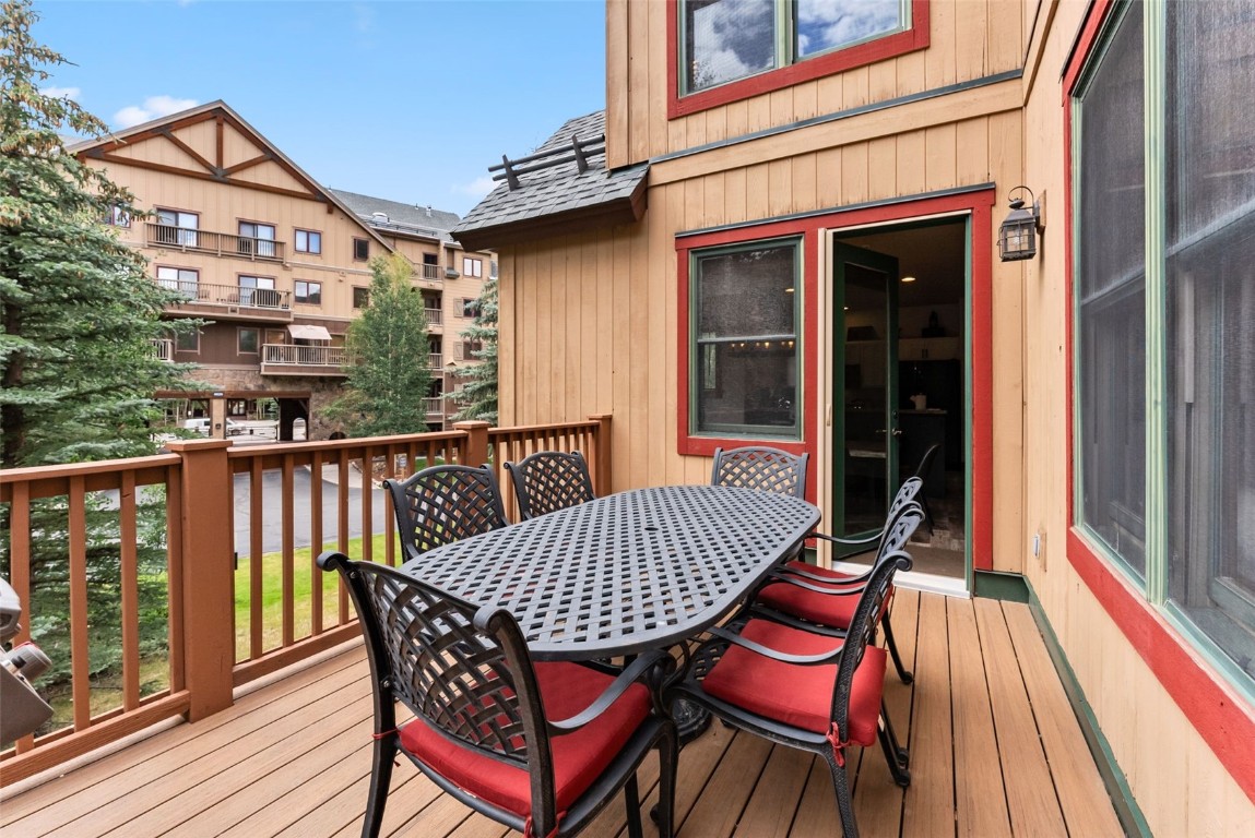 231 Hawk Circle, Unit 2324 Keystone, CO 80435 - Photo 36 of 48 a view of a two chairs in the balcony