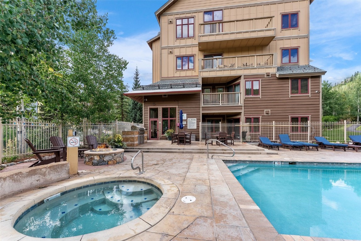 231 Hawk Circle, Unit 2324 Keystone, CO 80435 - Photo 47 of 48 a view of a house with swimming pool