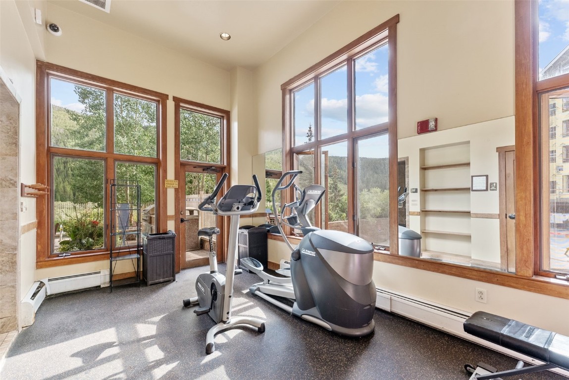 231 Hawk Circle, Unit 2324 Keystone, CO 80435 - Photo 48 of 48 a view of a livingroom with workspace and a large window