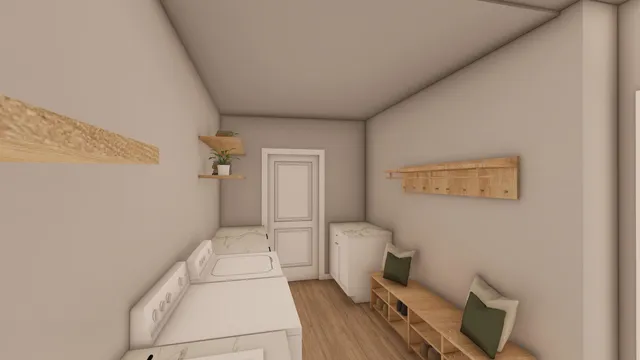 a front view of a house with a garden and porch