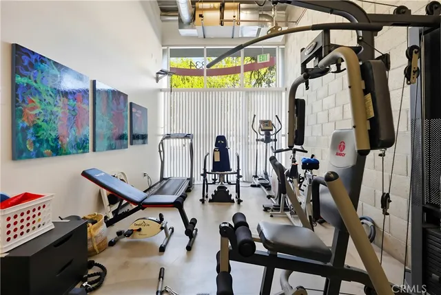 a view of a terrace with sitting area