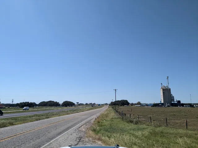 a view of a city street