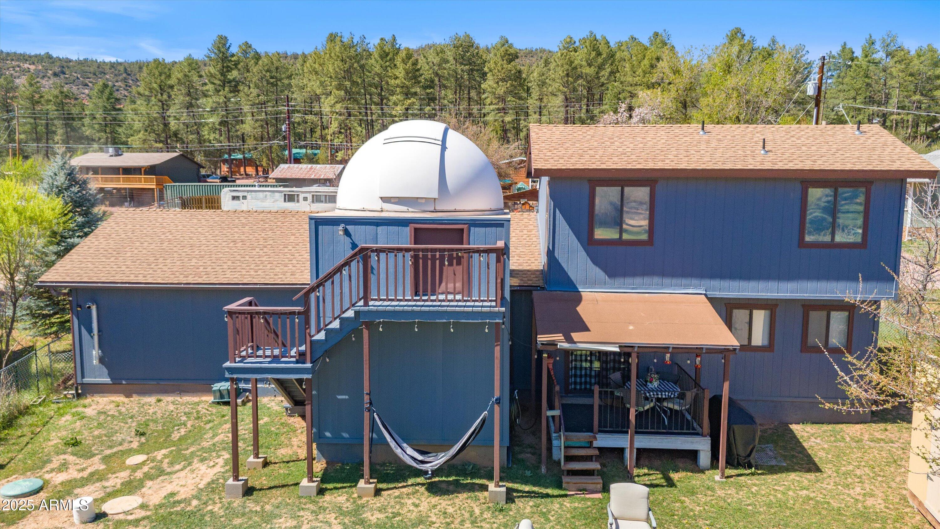 9055 Juniper Road Strawberry, AZ 85544 - Photo 35 of 42 37-Aerial Back