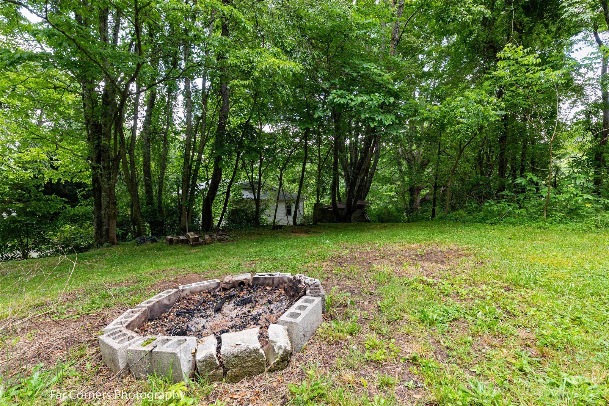 1335 Upper Brush Creek Road Fairview, NC 28730 - Photo 6 of 24 a backyard of a house with lots of green space