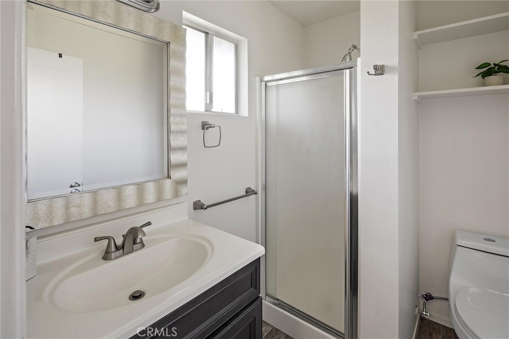1361 Haddon Drive Cambria, CA 93428 - Photo 19 of 23 a bathroom with a sink and a mirror