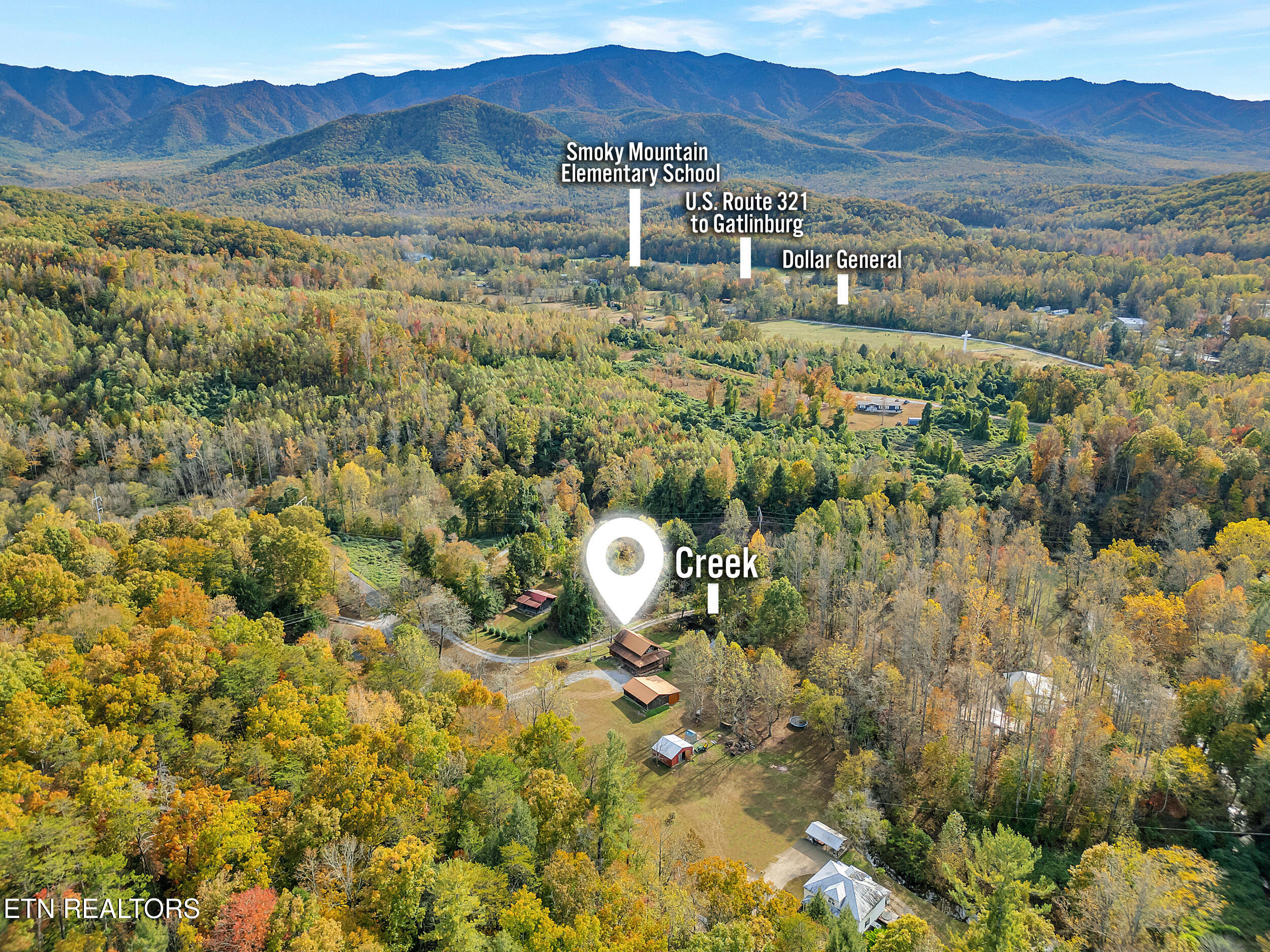 221 Caney Creek Road Cosby, TN 37722 - Photo 2 of 49 48_map pin 1