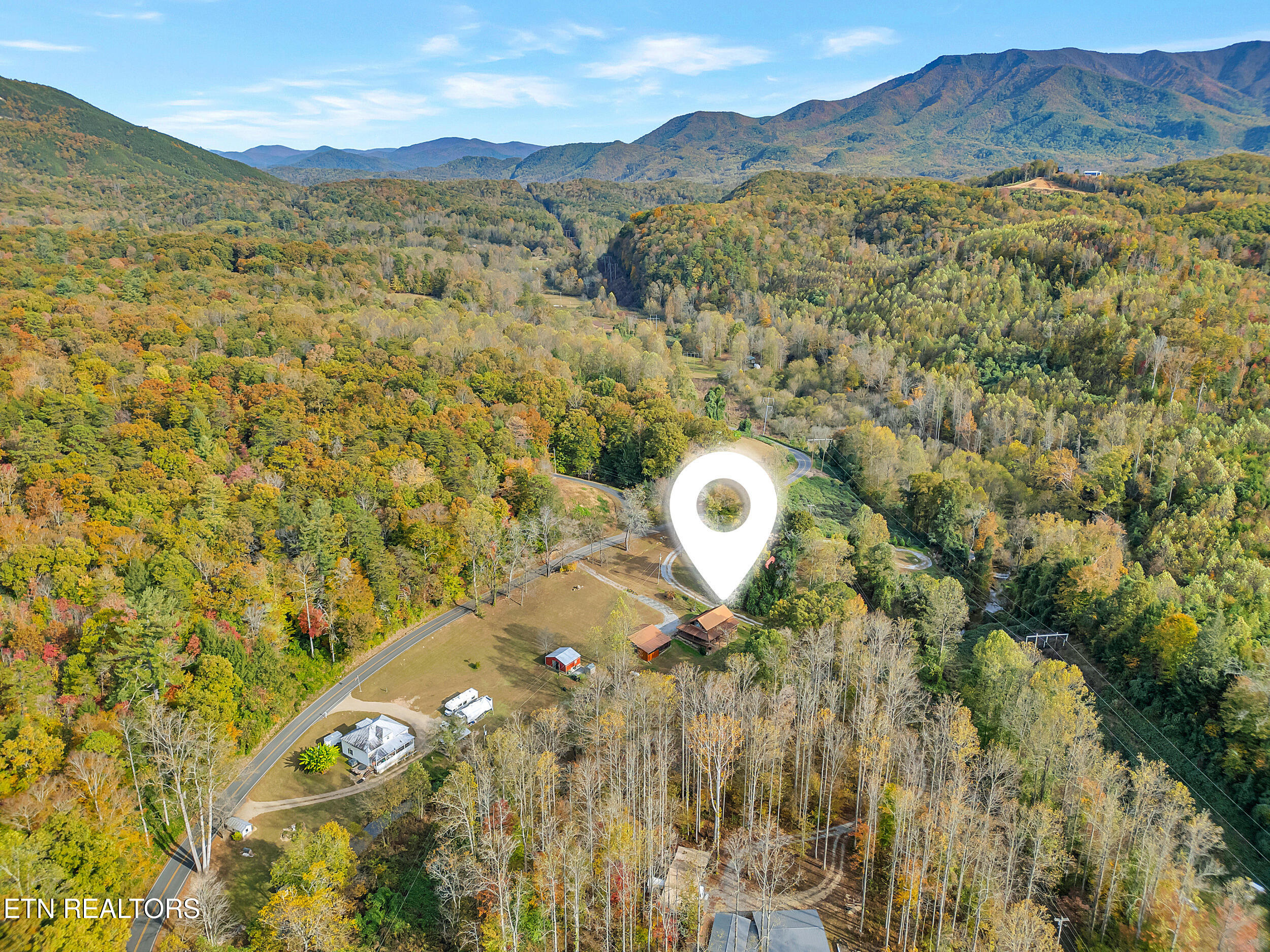 221 Caney Creek Road Cosby, TN 37722 - Photo 3 of 49 49_map pin 2