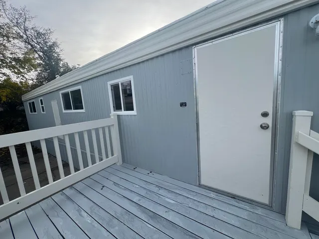 a view of wooden floor