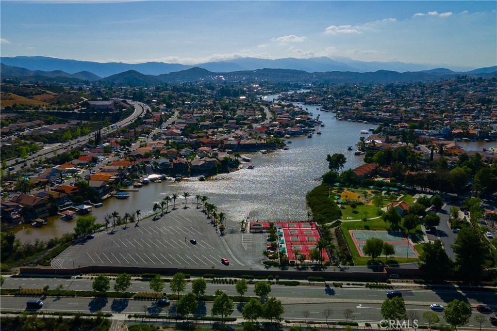 29019 Big Range Road Canyon Lake, CA 92587 - Photo 11 of 25 an aerial view of residential houses and outdoor space