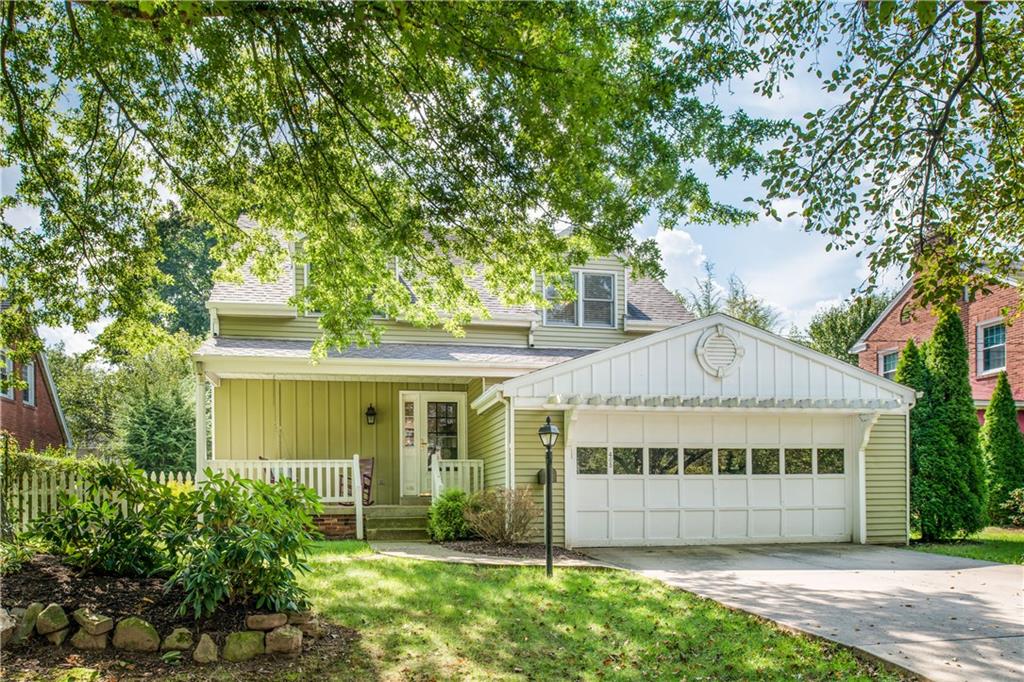 405 Oliver Road Sewickley, PA 15143 - Photo 1 of 25 The charming dormers and front porch make this home welcoming and peaceful.