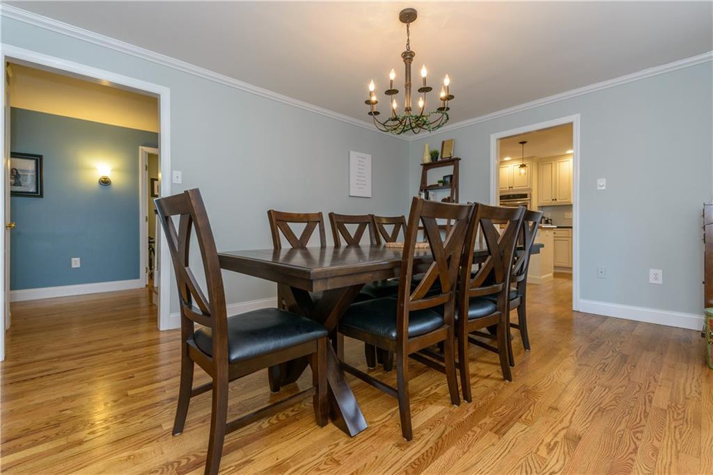 405 Oliver Road Sewickley, PA 15143 - Photo 12 of 25 Large open dining room is perfect for dinner parties.