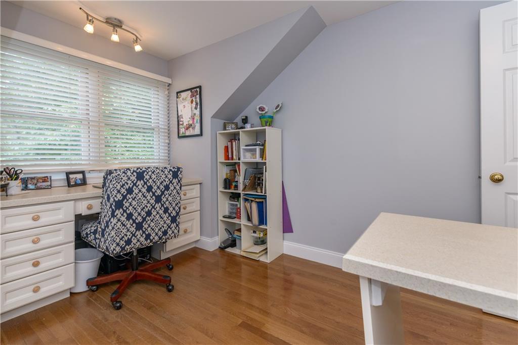 405 Oliver Road Sewickley, PA 15143 - Photo 15 of 25 Second bedroom has wood floors and is being used as a second office on upper level.