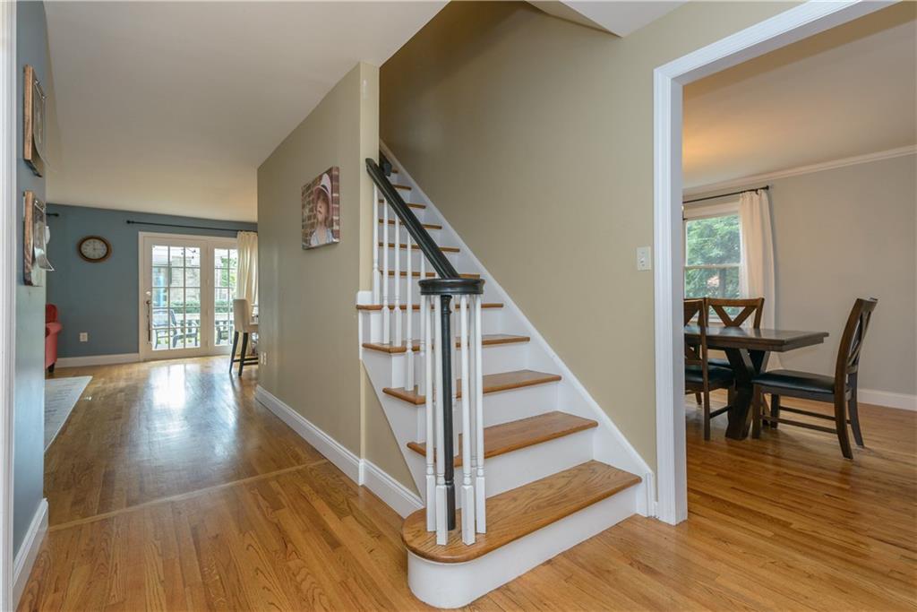 405 Oliver Road Sewickley, PA 15143 - Photo 3 of 25 Warm and welcoming entry with wood floors through main level.