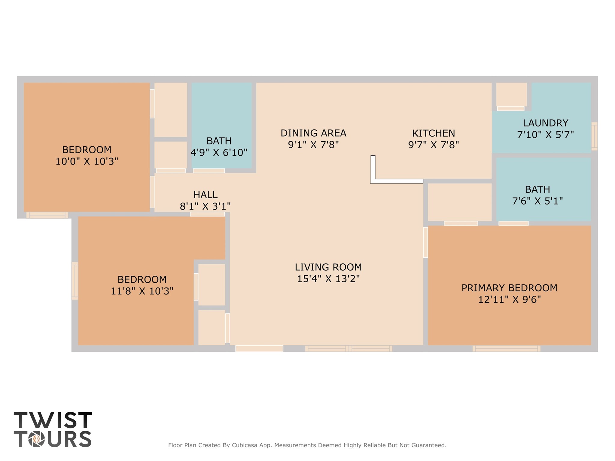 5707 Spring Meadow Road Austin, TX 78744 - Photo 21 of 21 a picture of a floor plan