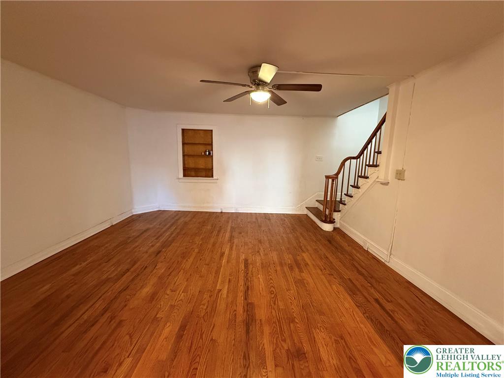 500 Belfast Road Nazareth, PA 18064 - Photo 21 of 36 a view of empty room with wooden floor and fan