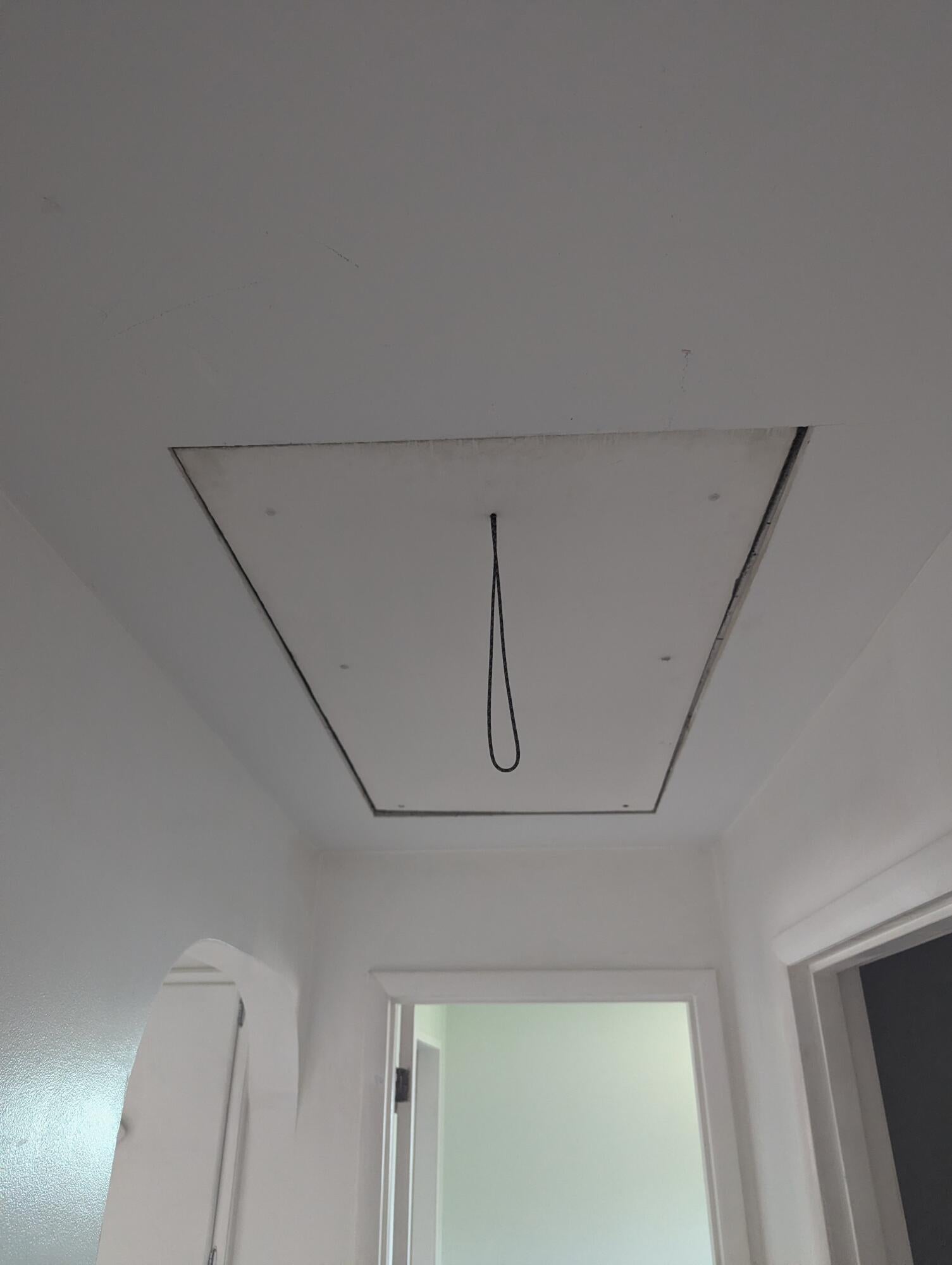 3352 French Road Alpena, MI 49707 - Photo 28 of 34 Attic access hallway