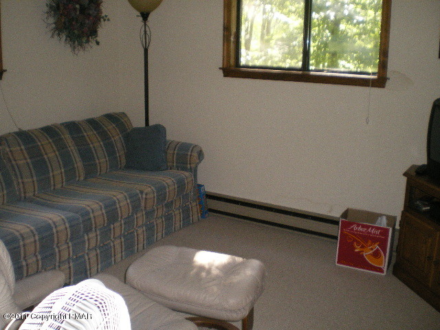335 Fawn Road Pocono Lake, PA 18347 - Photo 5 of 12 a living room with furniture and a potted plant