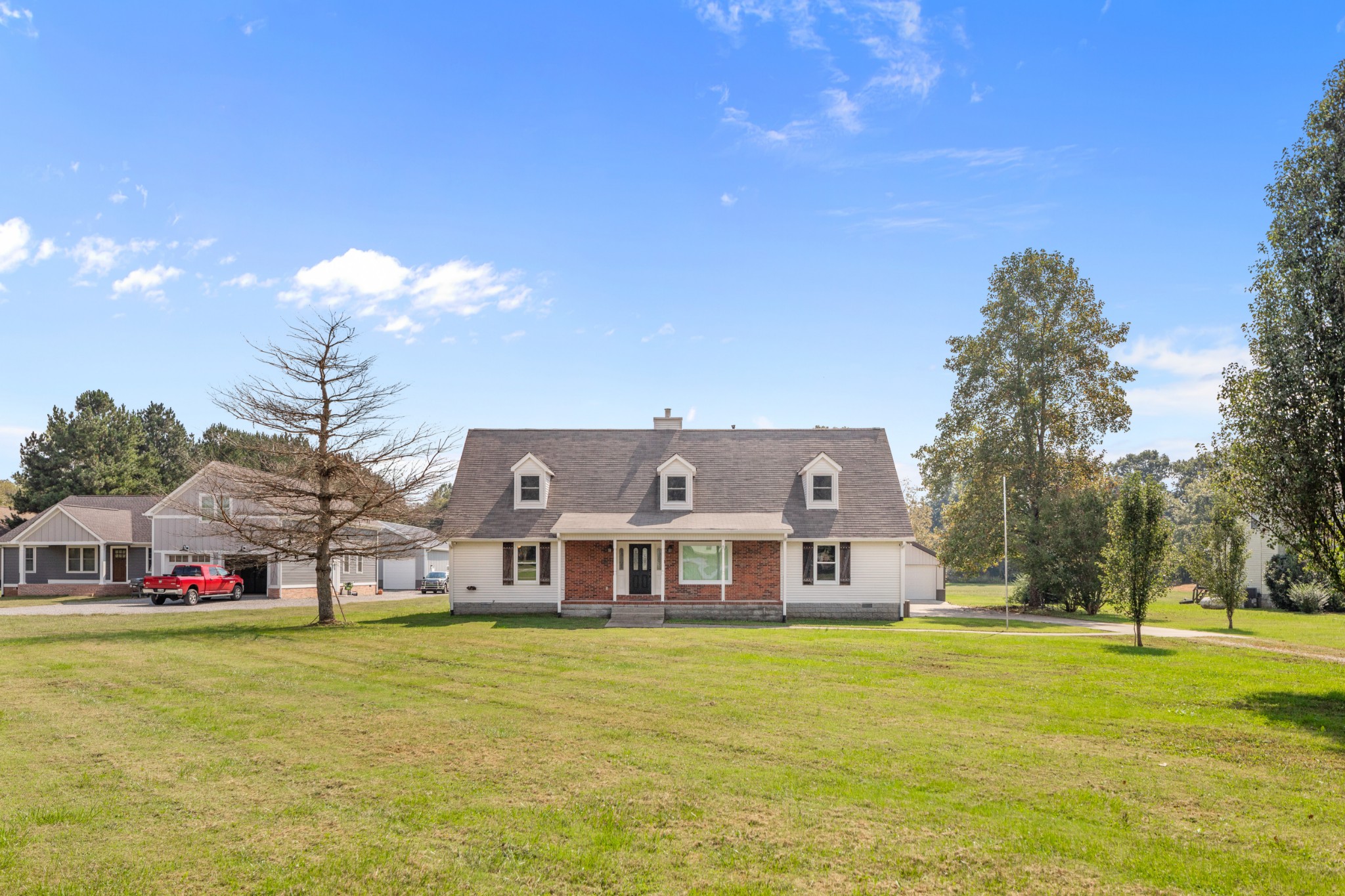 340 Double Log Cabin Road Lebanon, TN 37087 - Photo 2 of 50 a front view of a house with a big yard