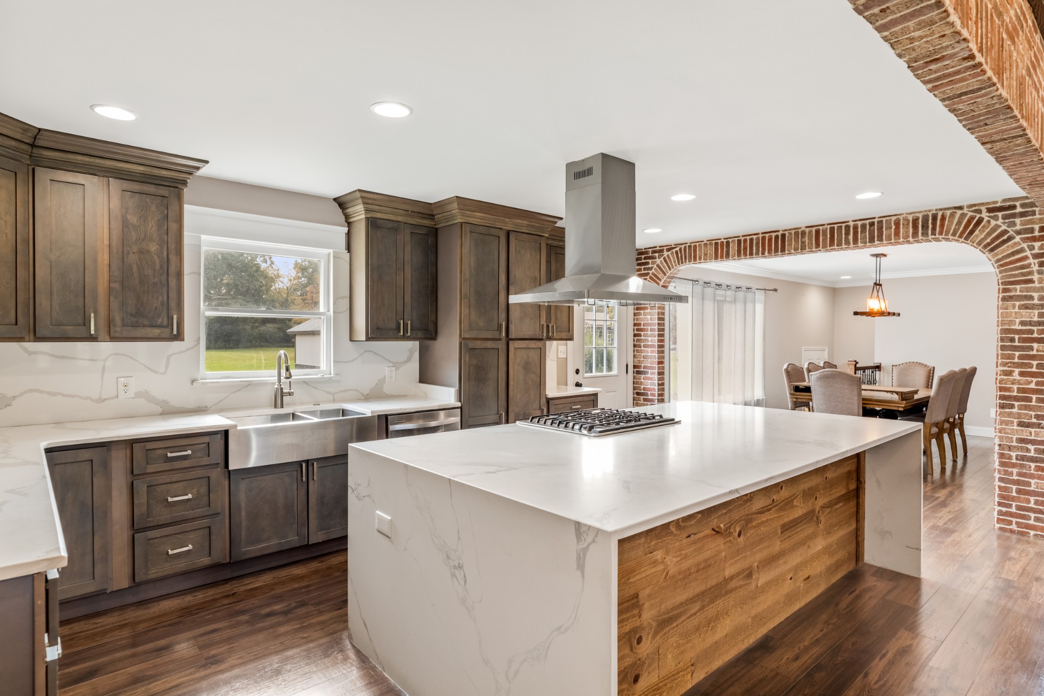 340 Double Log Cabin Road Lebanon, TN 37087 - Photo 12 of 50 a kitchen with a sink stove and cabinets