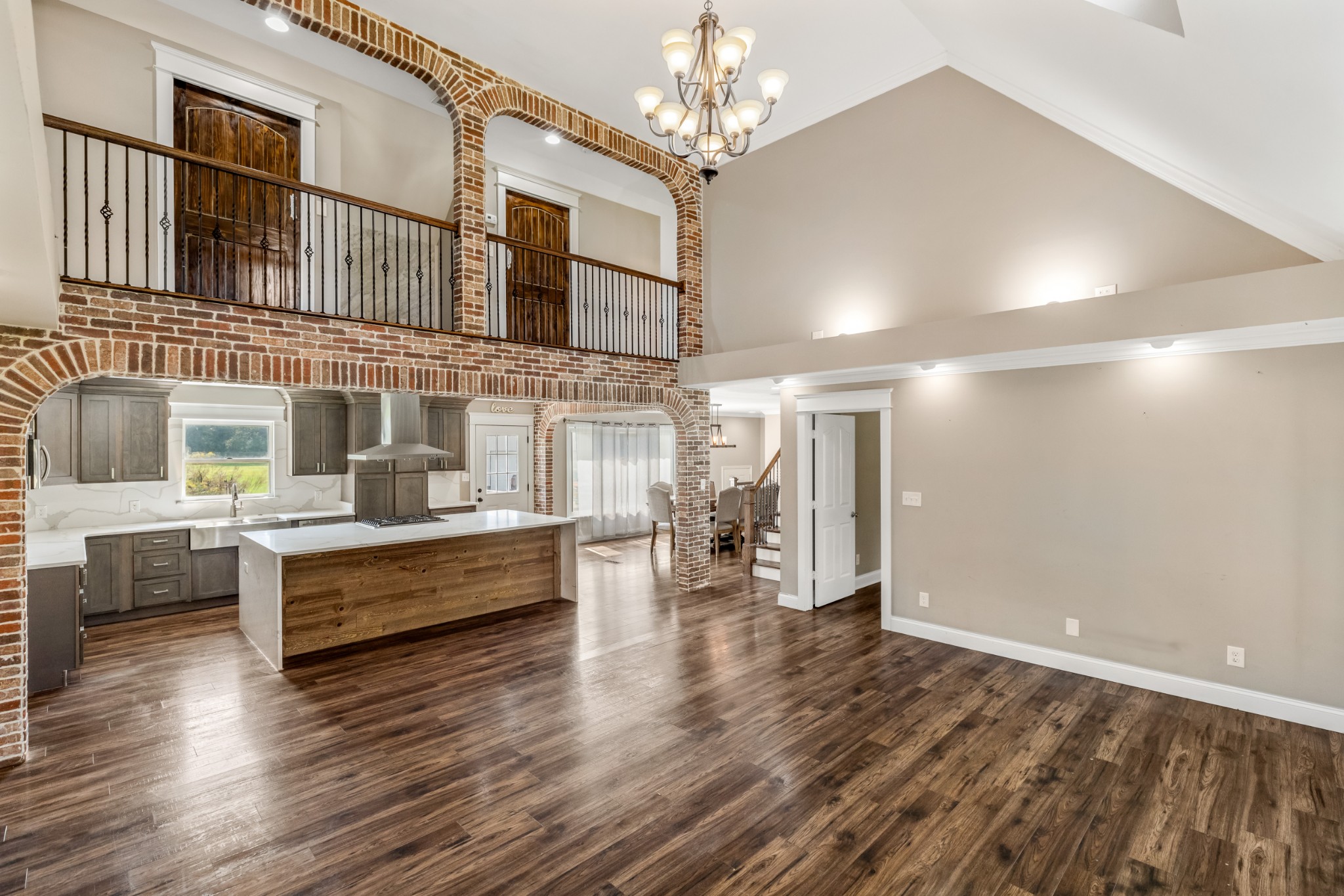 340 Double Log Cabin Road Lebanon, TN 37087 - Photo 5 of 50 a view of spacious living room kitchen and dining room