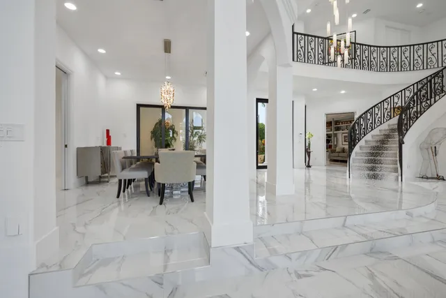 a view of entryway and hall