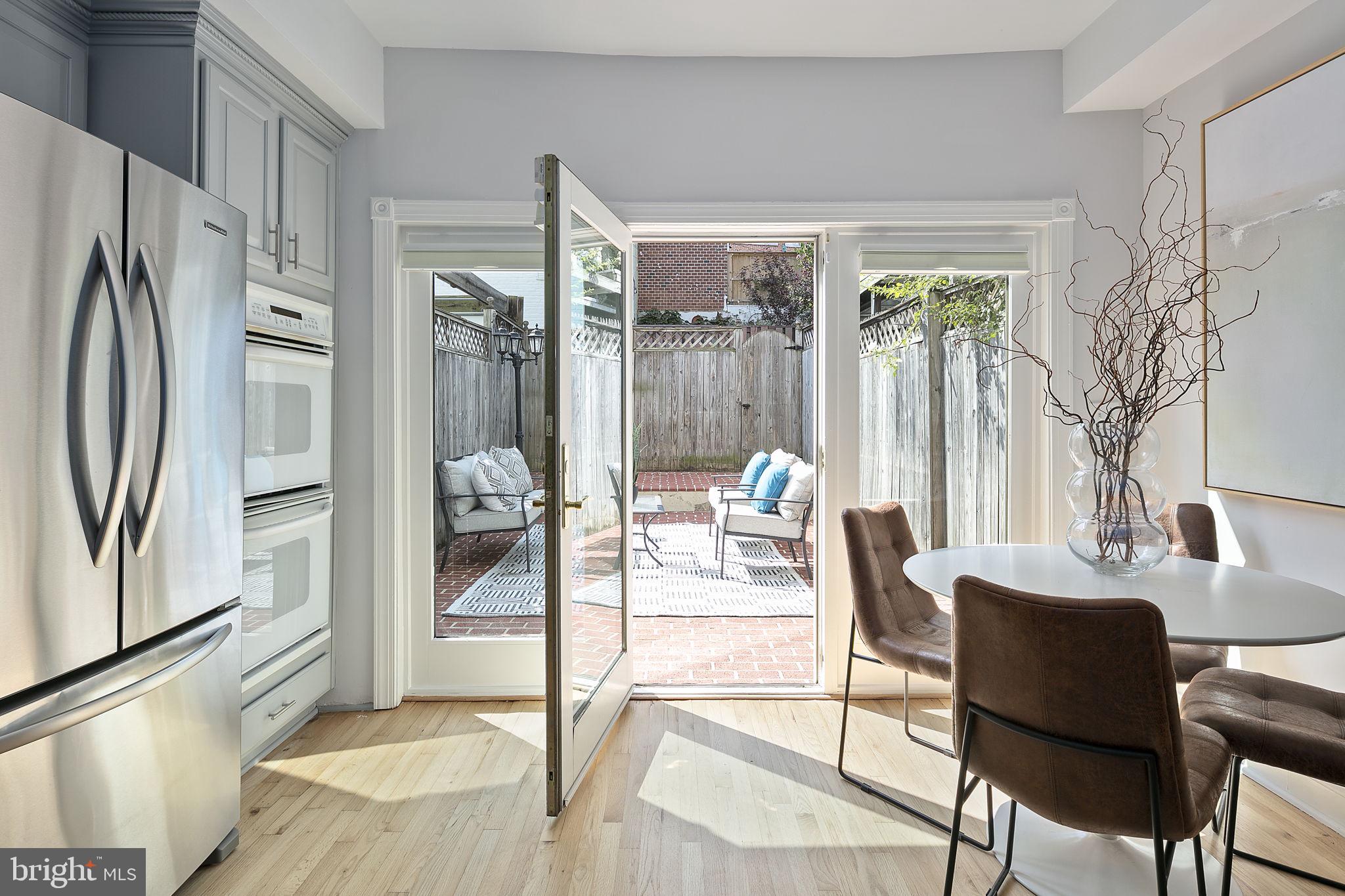 523 F Street Northeast Washington, DC 20002 - Photo 12 of 38 Access to large outdoor patio