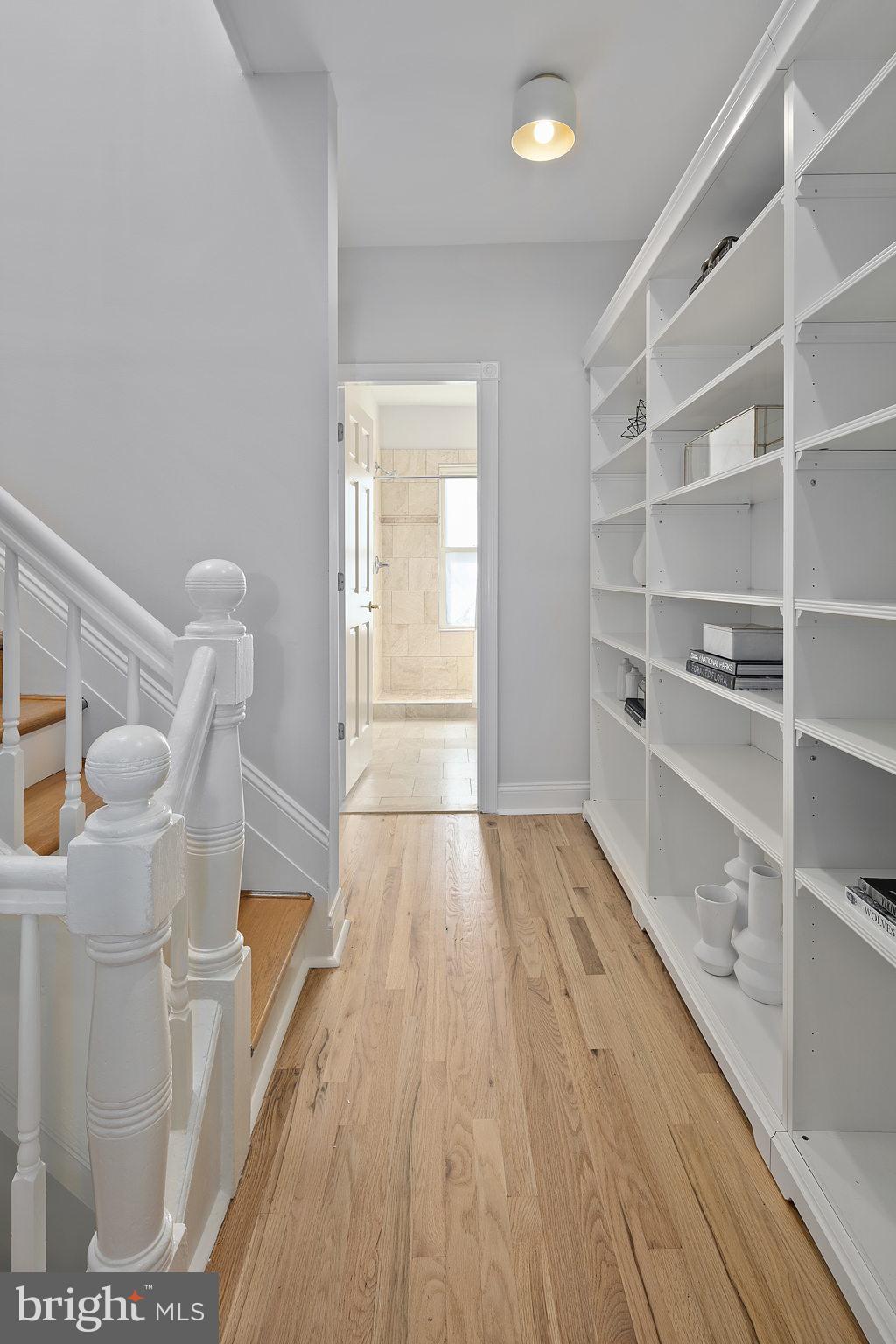 523 F Street Northeast Washington, DC 20002 - Photo 14 of 38 Shelving at landing