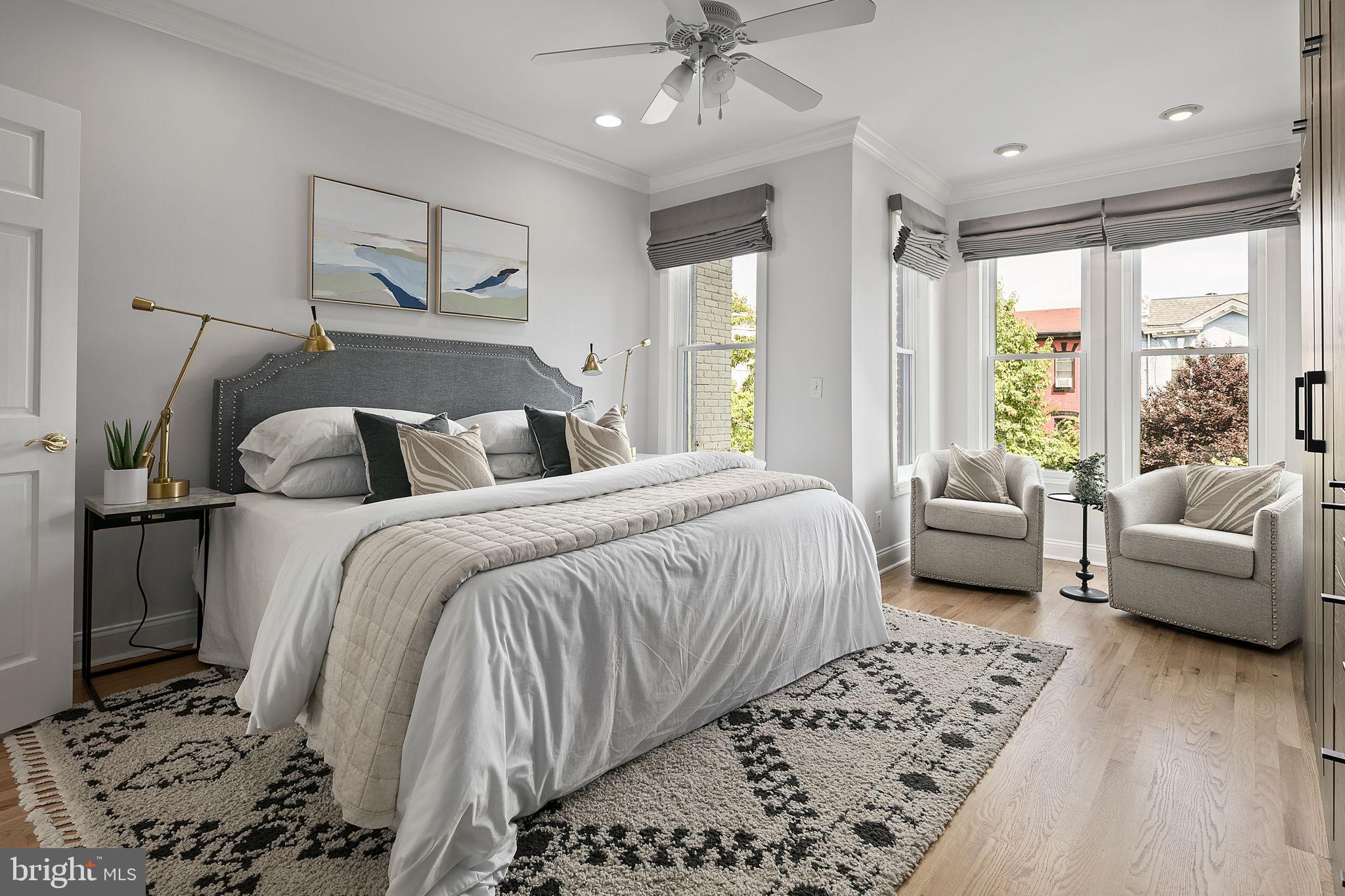 523 F Street Northeast Washington, DC 20002 - Photo 15 of 38 Large bedroom